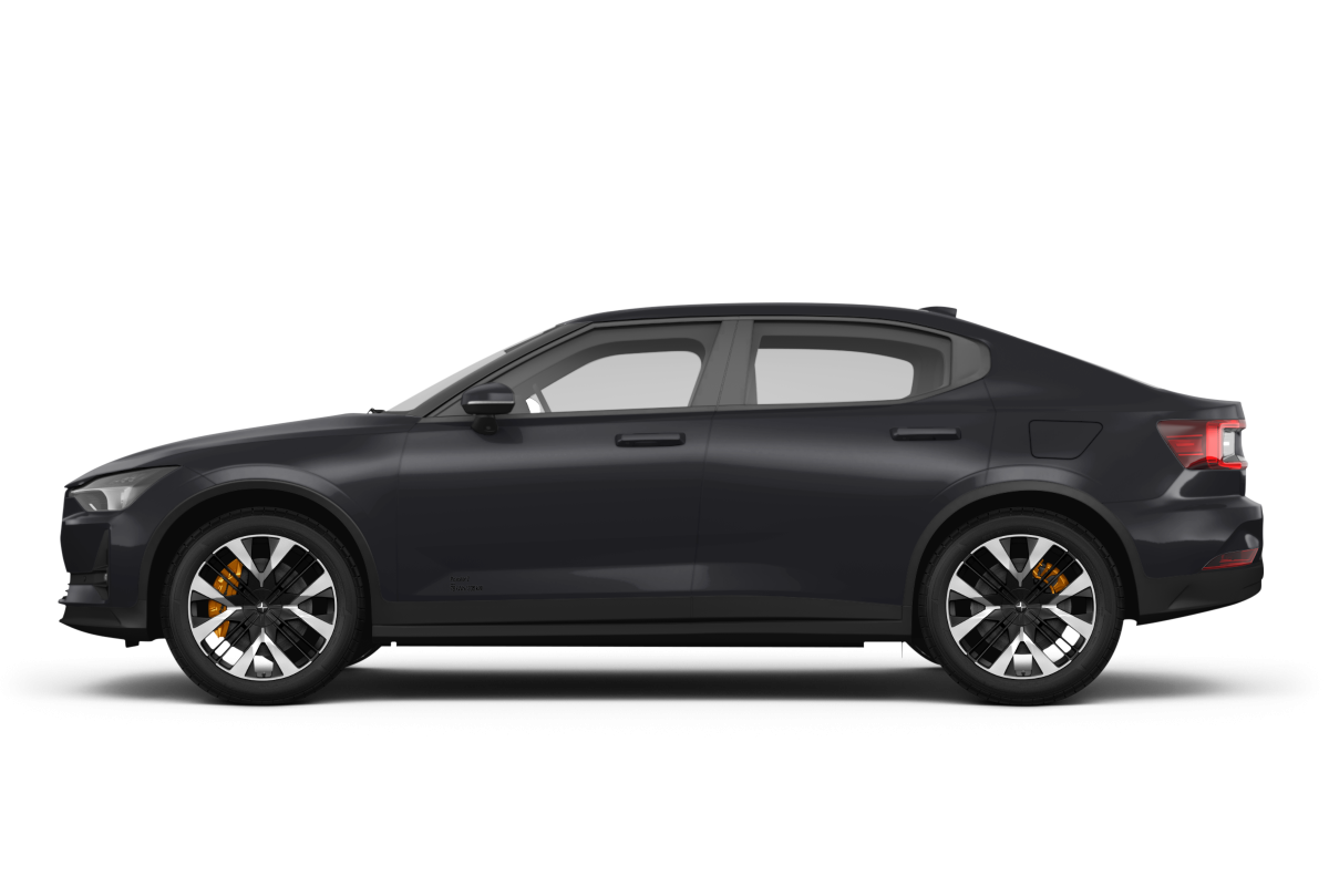 Polestar 2 - Side view Polestar 2 - Side view